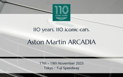 The AMHT in Tokyo for Aston Martin Arcadia.