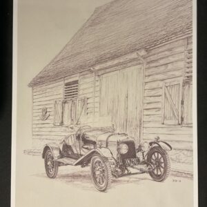 Poster - A3 at the barn sketch