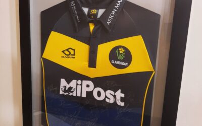 Object in Focus: Framed T-Shirt, Glamorgan County Cricket Club