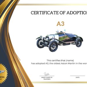 Adopt a Car -The Oldest One - A3